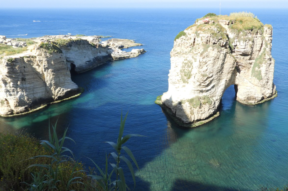 Pigeon Rocks (Raouché), Beirut, Lebanon